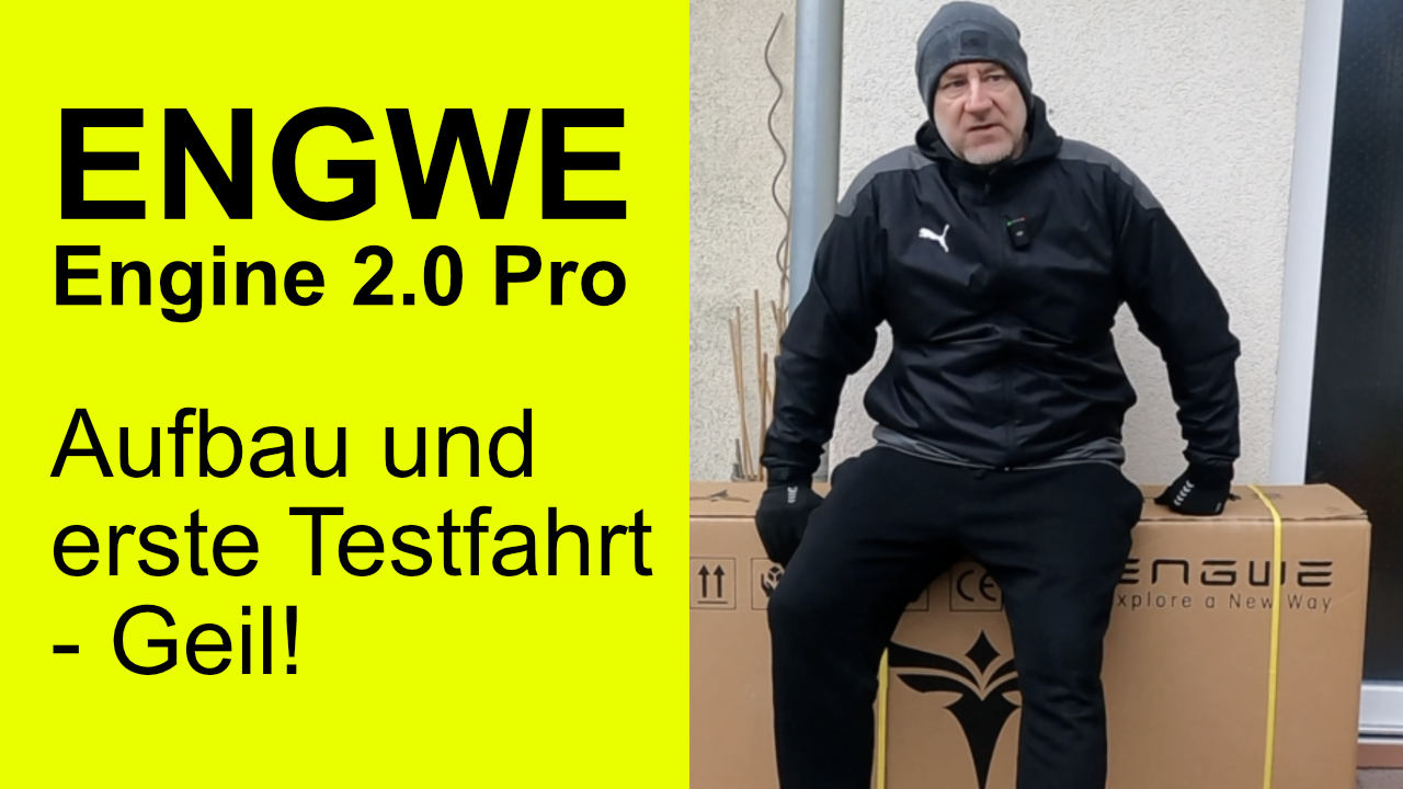 ENGWE Engine 2.0 Pro - Zusammenbau und erste Probefahrt