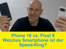 Speed Test iphone vs pixel