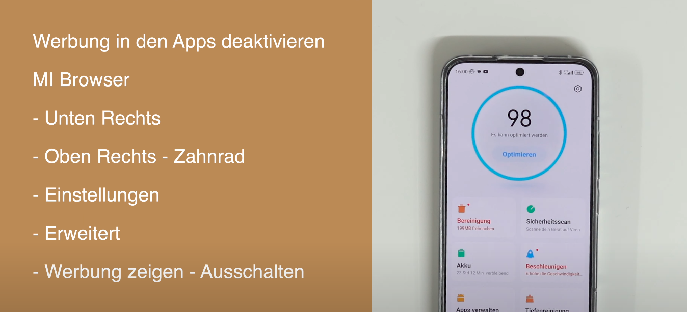 miui 14 werbung entfernen