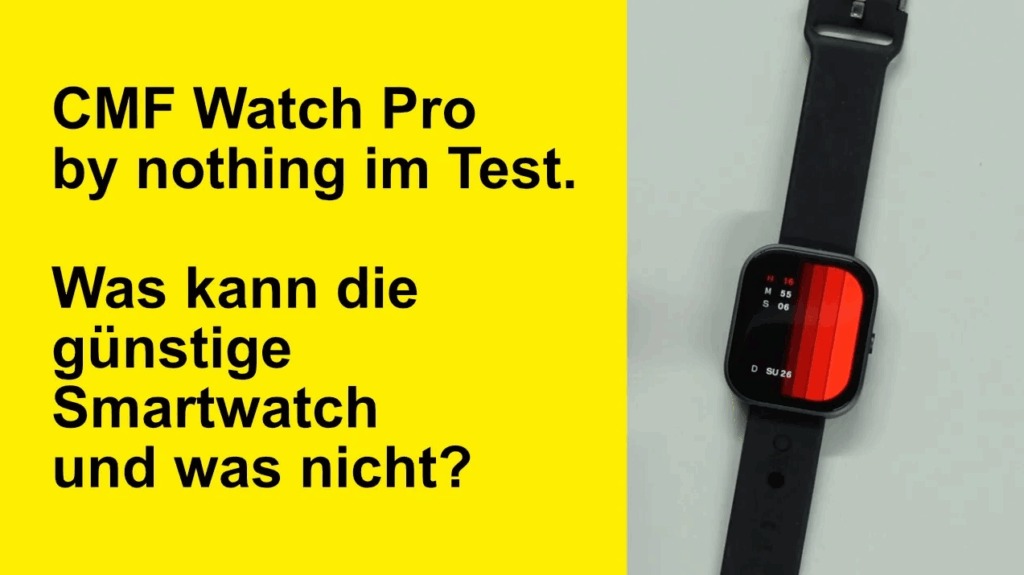 cmf watch pro test