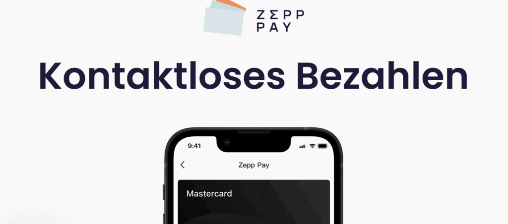 Zepp Pay einrichten
