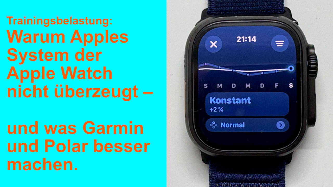 Trainingsload bei Apple – kurz erklärt: