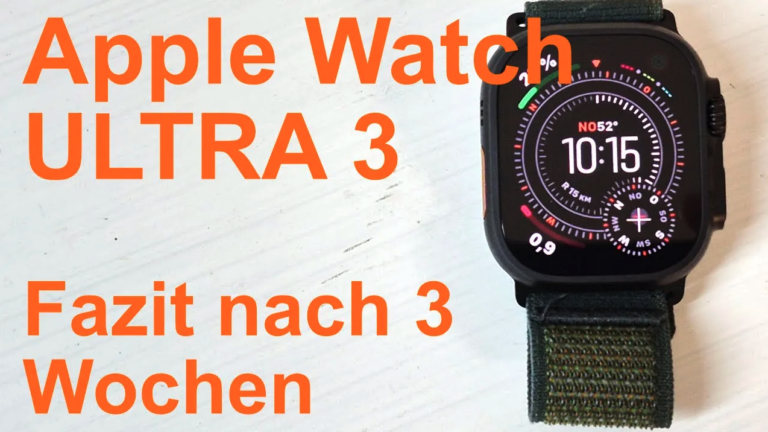 Apple Watch Ultra 3 Test