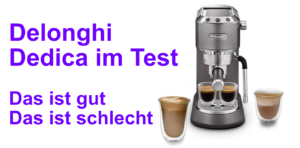 delonghi dedica Test