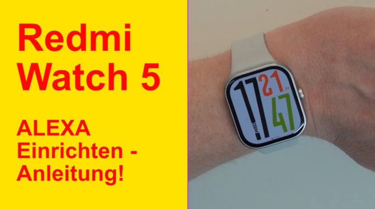 Redmi Watch 5 Alexa einrichten