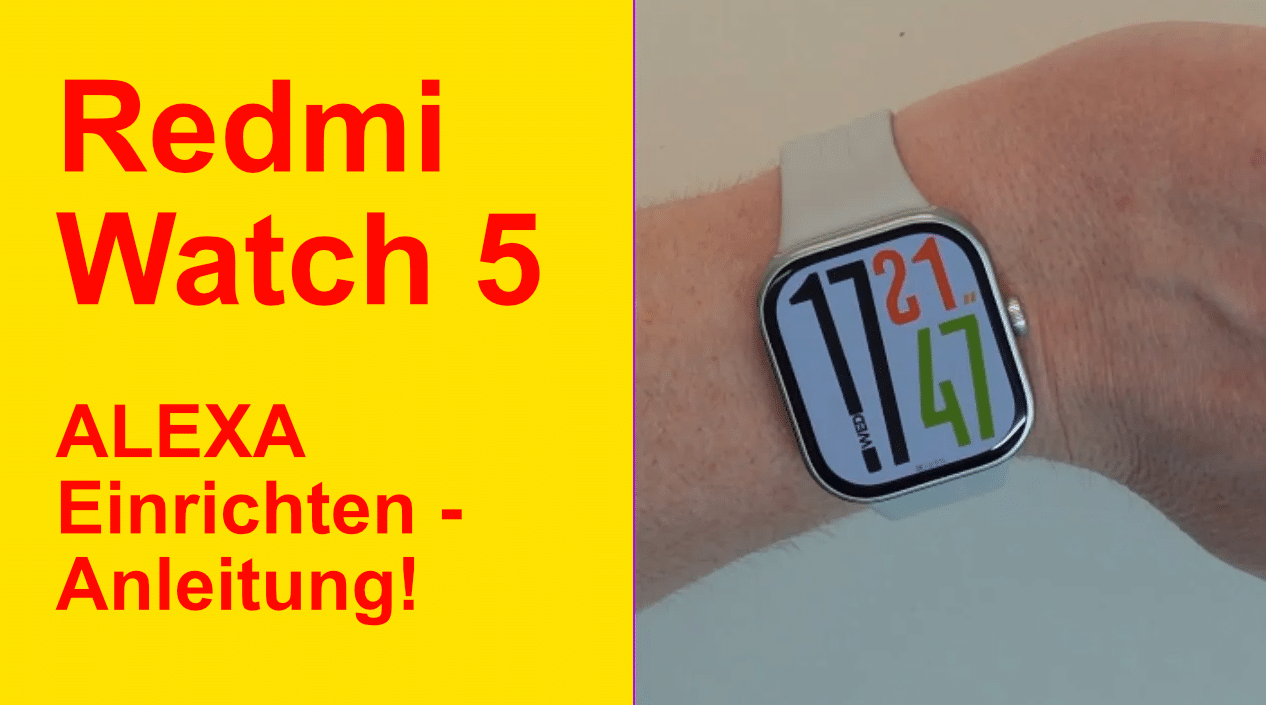 Redmi Watch 5 Alexa einrichten